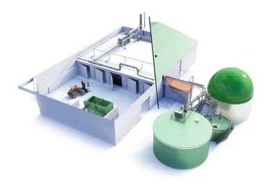 Composting+ Bio-Gas Plant